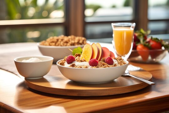 Harmony Bowl: Yogurt Bliss with Fresh Fruits and Nuts