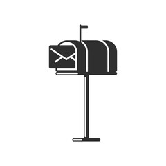 Mail box vector illustration.