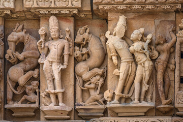 The Khajuraho Group of Monuments are a group of Hindu and Jain temples Khajuraho Temple, popular...