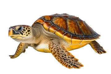 Obraz premium Seaturtle, isolated no background