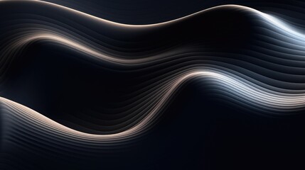 Fototapeta premium An abstract wave background.
