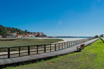 wooden walkway