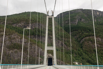 Hardanger bridge in Norway