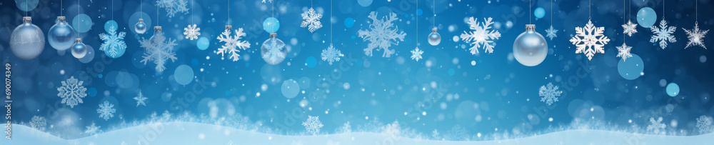 Sticker abstract background with christmas theme, web site header or footer template