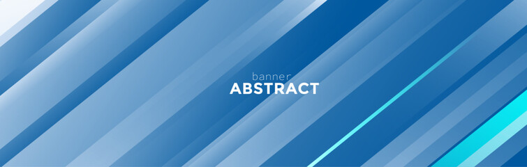 abstract background with lines, Blue lines banner