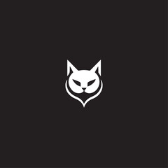 Cat in cartoon, doodle style. Isolated 2d vector illustration in logo, icon, sketch style, Eps 10, black and white. AI Generative