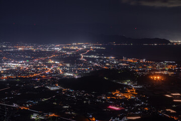 美しい夜景　香川県