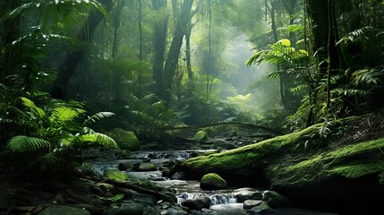 アジアの熱帯雨林のイメージ02