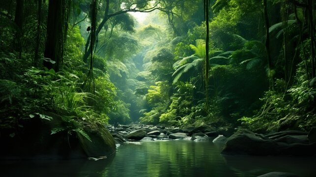 アジアの熱帯雨林のイメージ03