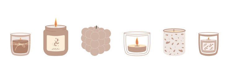 Set of candles_03