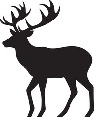 Symbolic Stag Deer Head Logo Design Vector Natures Majesty Deer Head Vector Artwork