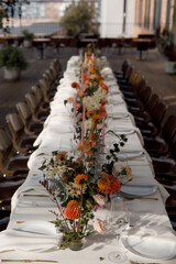 wedding table setting