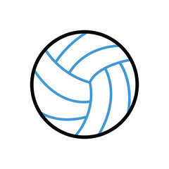 Volleyball Icon vector stock illustration