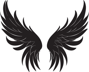 Divine Radiance: Iconic Wings Emblem 