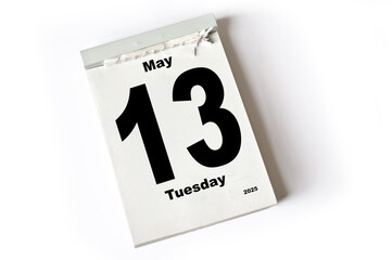 13 .  May 2025