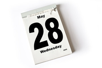 28 .  May 2025