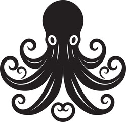 Inkwell Insights Octopus Logo Design Tentacle Tapestry Emblematic Icon