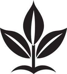 Lush Life Logo Vector Icon Botanical Beauty Plant Emblem Design