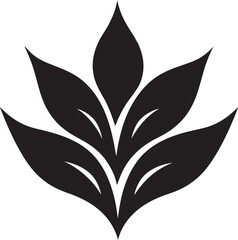 Photosynthetic Pride Plant Emblem Design Natures Palette Iconic Plant Vector