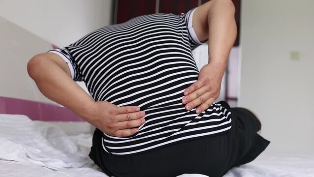 Low back pain - patients with lumbar disc herniation.
