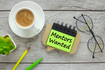 Mentors wanted pencil and pen point to the text on the sticker.