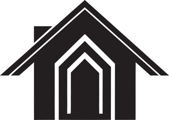 Metro Matrix: Real Estate Logo Vector Elite Estates: Emblematic Property Icon