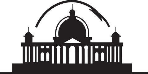 Realty Vision: Logo of Estate Urban Insights: Real Estate Icon Vector