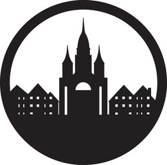 Cityscape Charm: Emblem of Realty Prime Properties: Iconic Estate Design