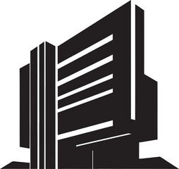 Realty Vision: Logo of Estate Urban Insights: Real Estate Icon Vector