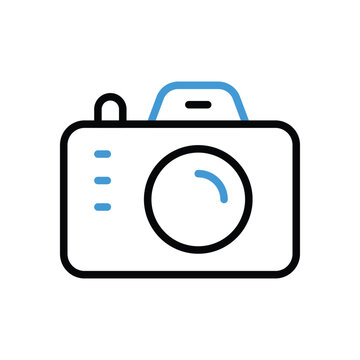Camera Icon vector stock illustration