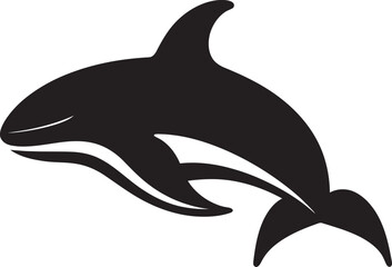 Wave Whisperer Iconic Whale Vector Seafaring Serenity Whale Logo Design