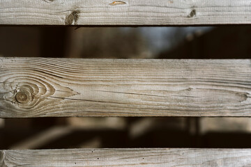 close-up of old wooden fence