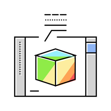 thermal analysis materials engineering color icon vector. thermal analysis materials engineering sign. isolated symbol illustration