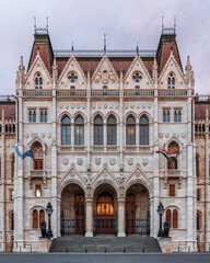 Fototapeta premium Hungarian Parliament Building in Budapest