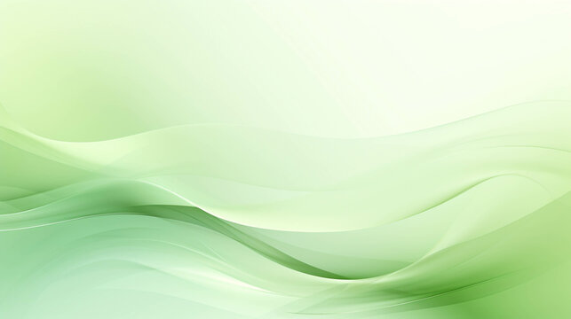 The background image is light green with beautiful curves that are pleasing to the eye.