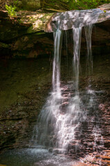 Blue Hen Falls at Cuyahoga Valley National Park in Ohio