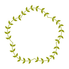 leaf wreath