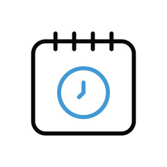 Schedule Icon vector stock illustration