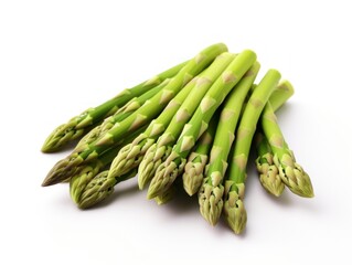Asparagus isolated on white background