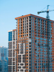 Fototapeta premium construction of a building