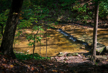 Stream at Cuyahoga Valley National Park in Ohio