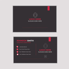 Obraz premium Minimal Simple Business Card