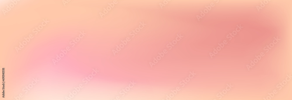 Wall mural Peach fuzz background. Nude soft peach gradient