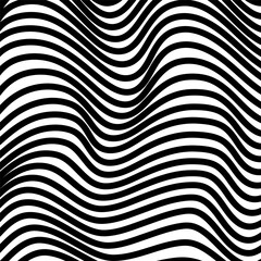 Fototapeta na wymiar Wave stripe background. Ripple striped texture curve lines background
