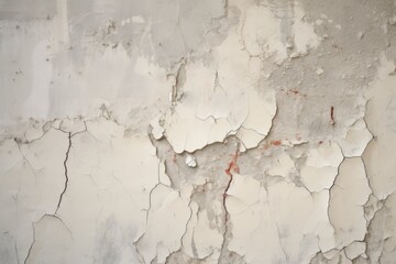 Obraz premium close-up of a cracked wall in a residential building