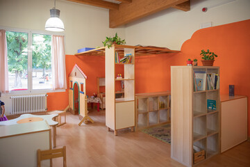 interior of a kindergarden