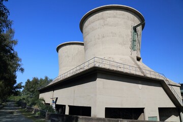 Obraz premium Coal power plant in Germany