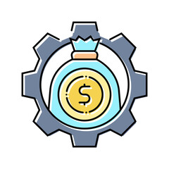 wealth management financial advisor color icon vector. wealth management financial advisor sign. isolated symbol illustration