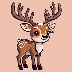 Christmas Reindeer - Merry Christmas