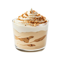peanut butter mousse isolated on transparent background Remove png, Clipping Path, pen tool